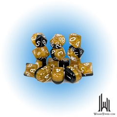 SET OF 15 DICE: DWARVEN STOUT